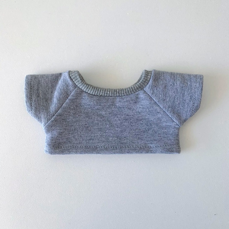 卸売ベビー服 10 センチメートル 15 センチメートル 20 センチメートル綿人形 Tシャツ半袖 Labubu ベビー服はロゴパターンを追加することができます|undefined