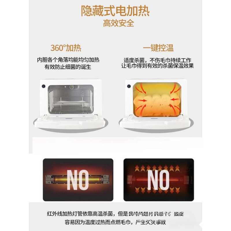 湿毛巾加热柜院热敷小型紫外线消毒蒸汽毛巾机发廊酒店热蒸机标配|undefined