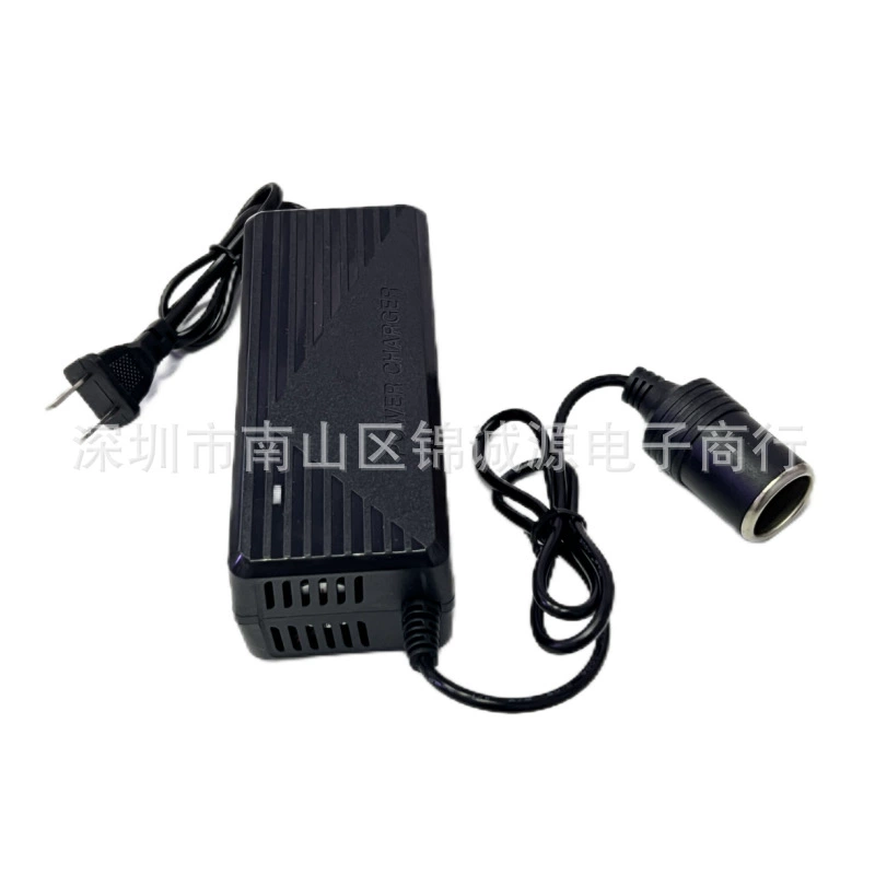 Автомобильное зарядное устройство 12V5A6A8A10A, американский стандарт, европейский стандарт, национальный стандарт, адаптер питания прикуривателя, бытовой преобразователь