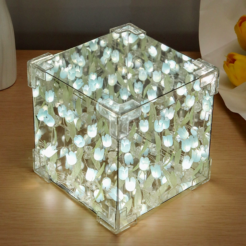 Night light, table Rubik's cube, creative lights, materials set, handmade, creative gift, wholesale
