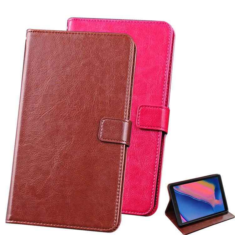 Suitable for Samsung A7 Lite Flat Panel Protective Leather Case A9 Full Covering T290 Soft Case T321 Flip T280 Bracket Tide