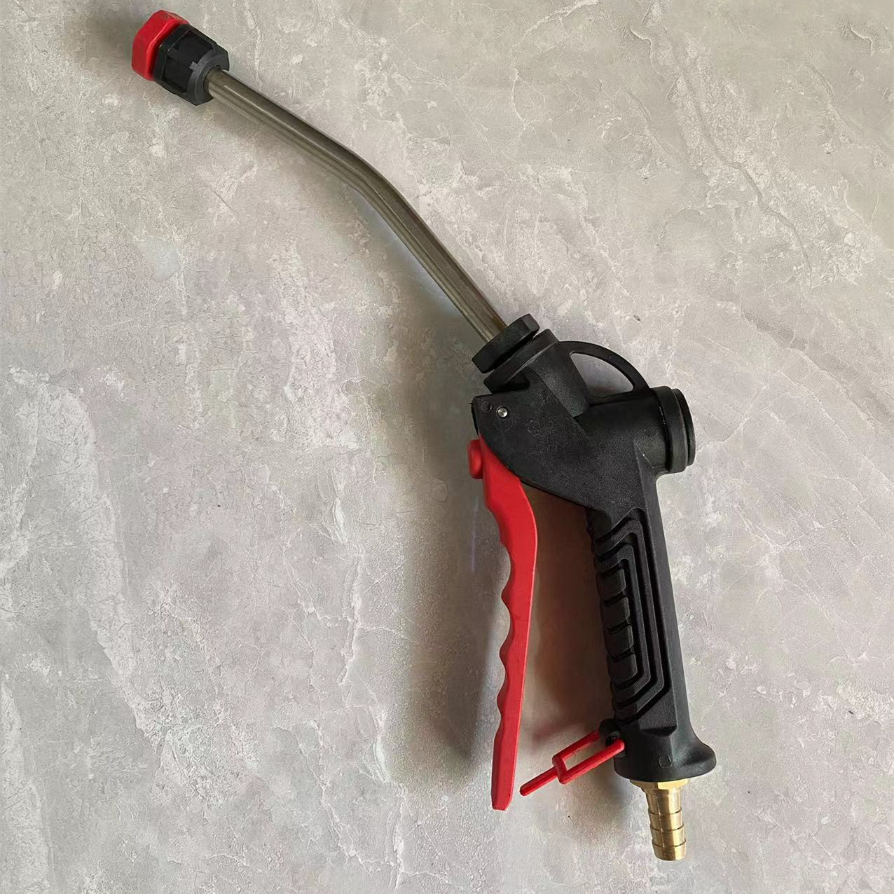 高压洗车喷雾水蜡枪 免擦泡沫水枪 不锈钢无痕洗车喷枪