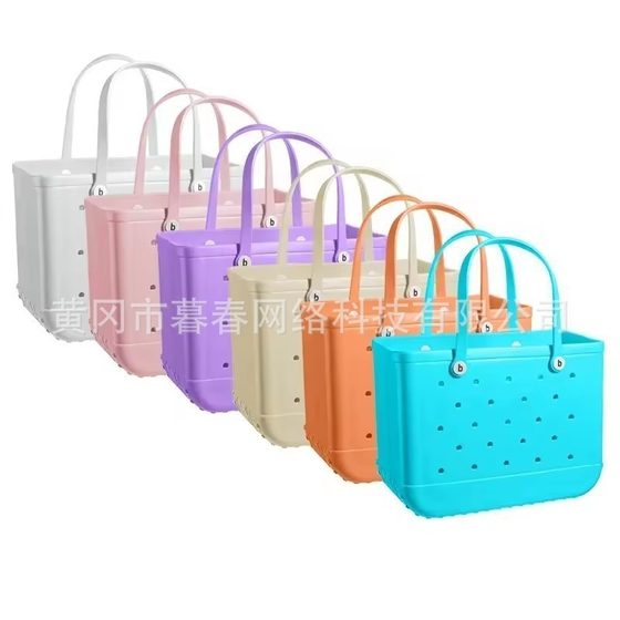 Factory in stock eva hole bag new ins cross-border explosion travel storage bag waterproof wear-resistant swimming beach bag