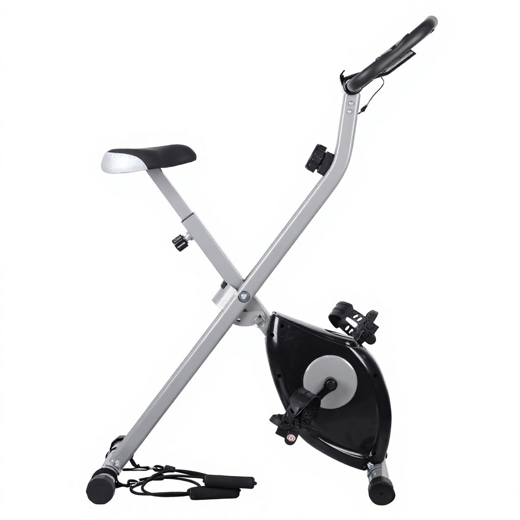 Transfronterizo interior equipo de ejercicios domésticos silencioso plegable coche de ejercicios de control magnético bicicleta deportiva bicicleta magnética