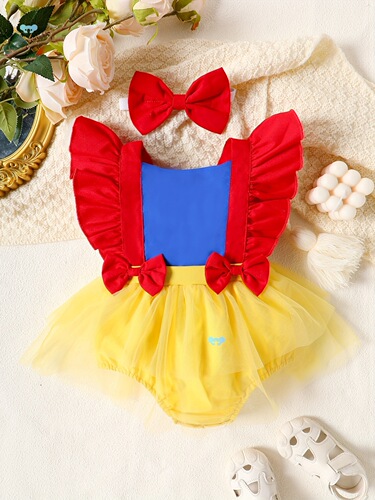 Baby Summer Sleeves Onesie Infant Toddler Girl's Fashion