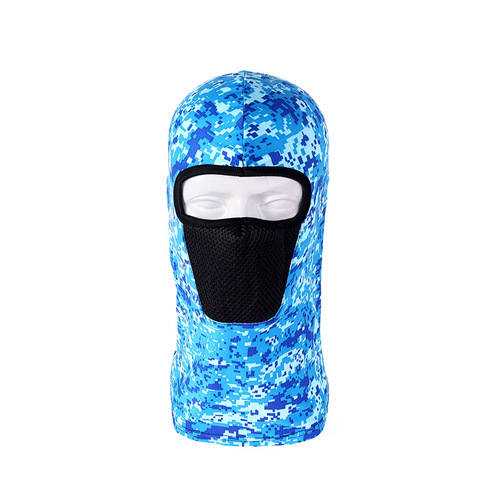 Factory Direct Supply Cross-Border Camouflage Breathable Cycling Mask for Men and Women Outdoor Sunshade Face Mask Sports Cycling Equipment