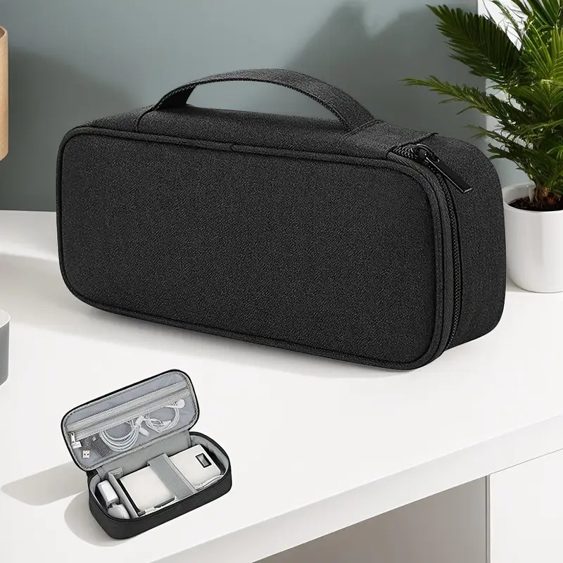 Bolsa de almacenamiento de accesorios digitales multifuncionales para teléfonos móviles, bolsa de teléfono móvil, bolsa de carga USB, bolsa de almacenamiento de cable de datos de disco duro móvil