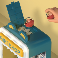Doll grabbing machine, children's clip doll machine, small household gashapon machine, mini game console, internet celebrity toy for boys and girls
