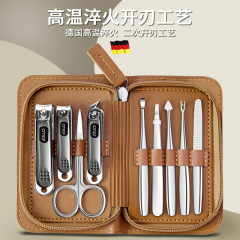外国貿易の贈り物の爪の刀のスーツの家庭用の爪は爪の女性の専用のはさみを切って耳を掘って死んだ皮を押して代行します。