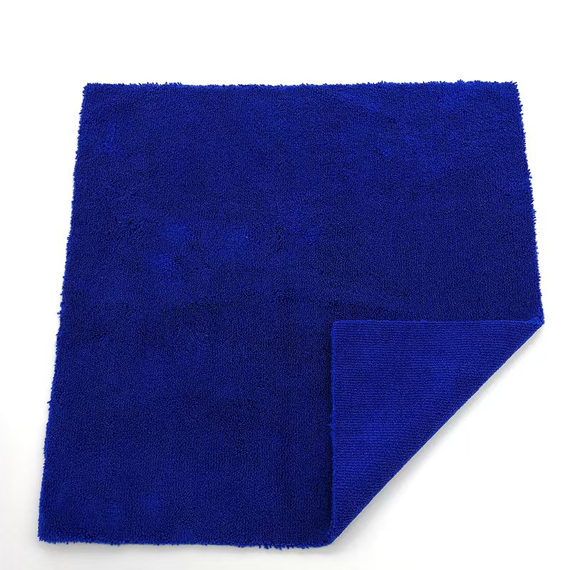 toalla de tejer de urdimbre para lavado de automóviles, toalla de tejido plano de microfibra al por mayor, absorción de agua, limpieza de vidrio, lavado de automóviles grande