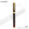 High -end gradient hot gold hollow treasure bead pen plus logo gift pens business steel pen set signature pen metal