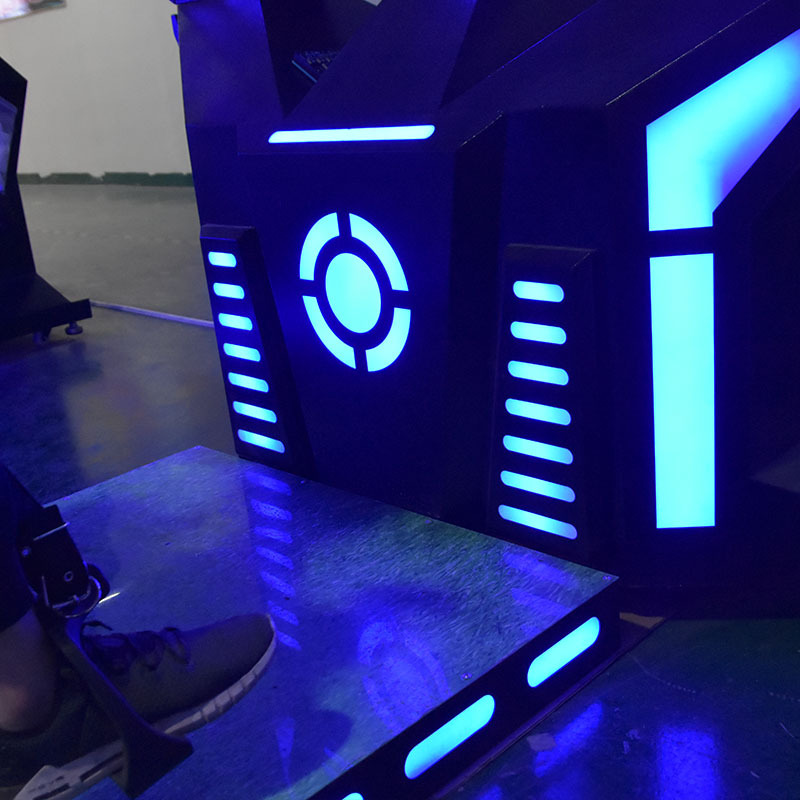 VR simulación de equitación juego de ocio equipo de entretenimiento comercial VR experiencia galería experiencia dinámica de caballo de guerra