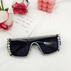 Sunglasses, decorations, trend glasses, European style