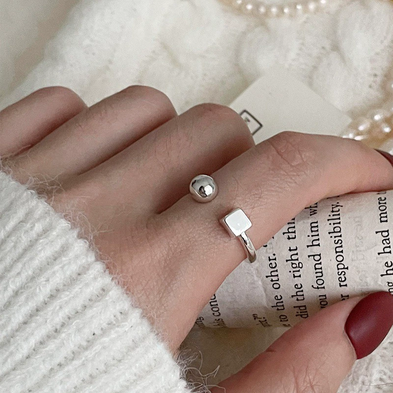 Кольцо Universal JZ серии, серебро 925, регулируемое, ретро летний лёгкий люкс
