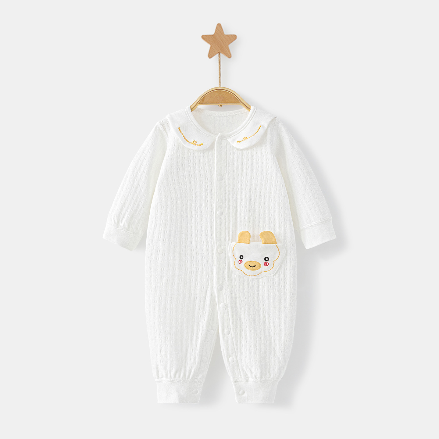 Primavera y otoño, camiseta infantil, delgada para hombres y mujeres, ropa de recién nacidos, ropa de algodón para bebés, ropa de otoño