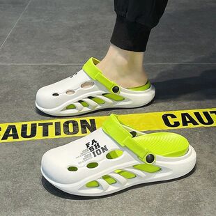 Men's Summer Clogs with a Soft Cushion for Driving, 2025 New Vietnamese Sports Outdoor Casual Clogs