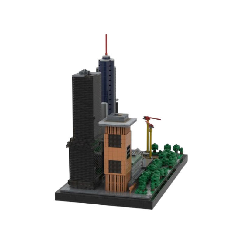 Kit de construction maquette architecture gratte-ciel_voghion.com