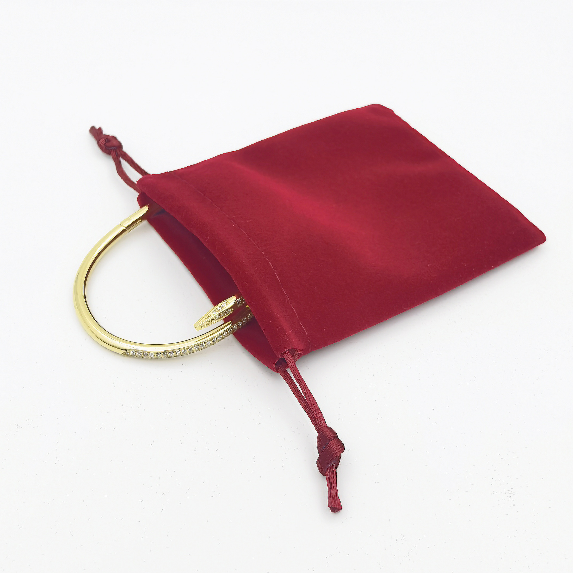 卡家满钻钉子手镯