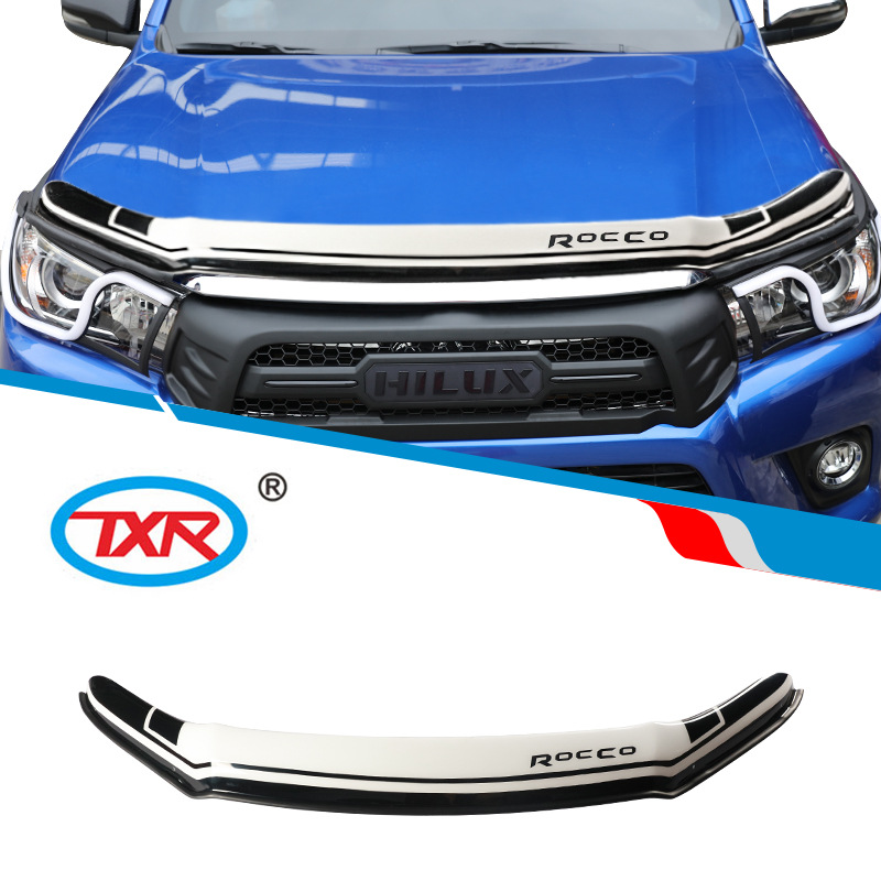 Adecuado para el bloque de grava galvanizado con tobera Camioneta Toyota Hilux Bonnet Guard