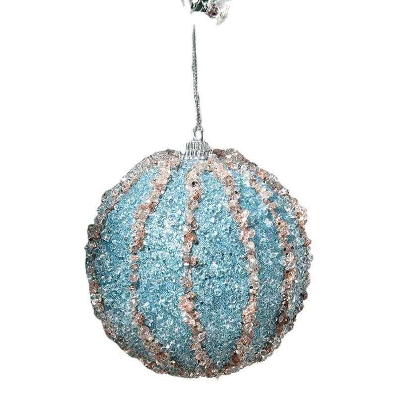 Adornos colgantes navideños, bolas de espuma coloridas, decoraciones navideñas, adornos creativos estilo ins, decoraciones colgantes, suministros decorativos, colgantes.