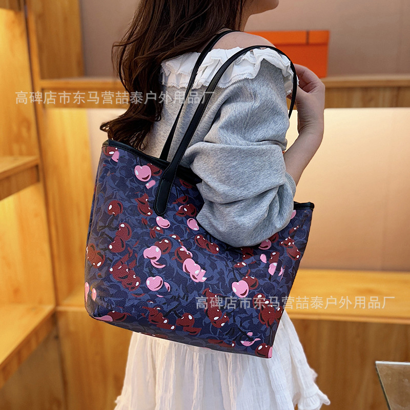 欧美跨境爆款女包2025新款时尚潮流托特包流行大容量手提包外贸|undefined
