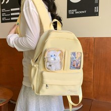 可爱二次元娃包女初中生双肩包休闲学院风小书包日系痛包ins背包