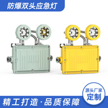 BAJ52防爆双头应急灯led壁挂2_3W停电充电消防照明灯36V220V