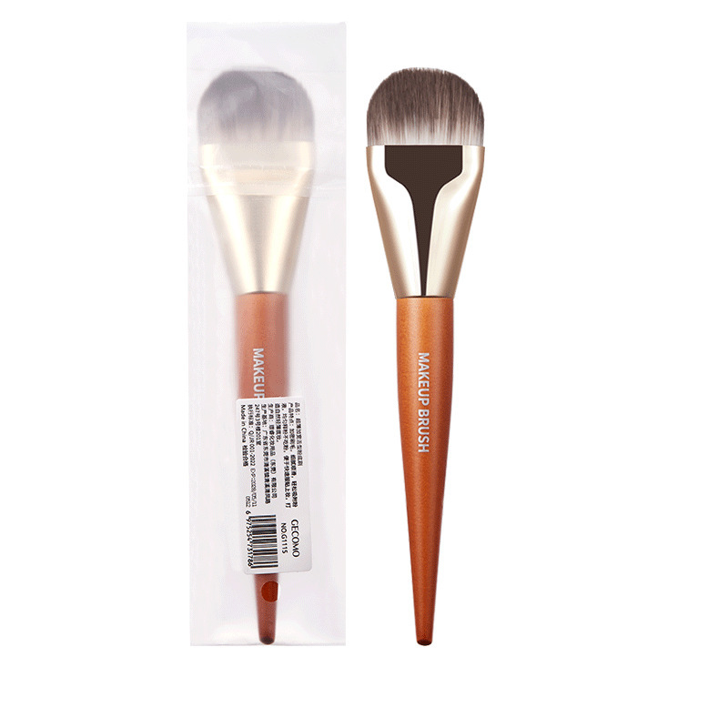 GECOMO serie Fundación cepillo de maquillaje no comer Fundación líquido portátil cepillo de belleza pelo suave herramientas de belleza