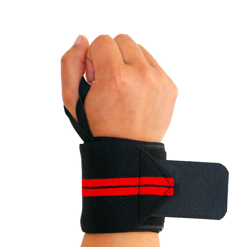 Sports Wrist Band Winding Pressurized Booster Band Weightlifting Dumbbell Fitness Anti-twist Bracelet Wrist Guard Equipment