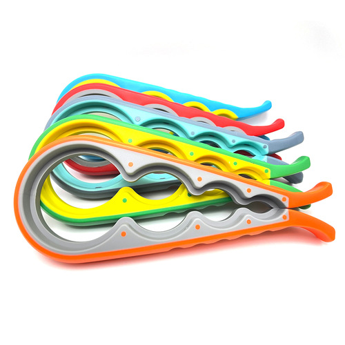 Amazon Creative 4-in-1 Can Opener Beer Household Kitchen Utensils Can Cap Twister Plastic Bottle Opener