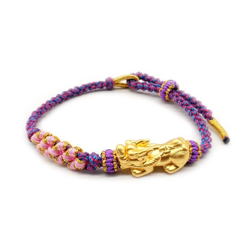 Ethnic Style Waves Alloy rope Braid Unisex Bracelets 1 Piece