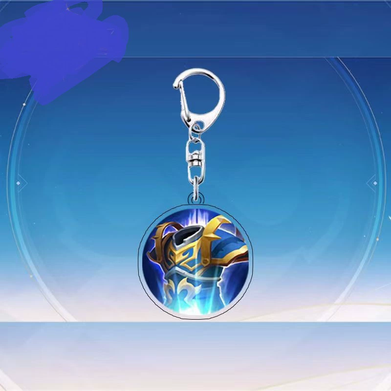 Акриловый брелок Minecraft (Minecraft) undead Totem & Enchanted Golden Apple Pendant, подарок