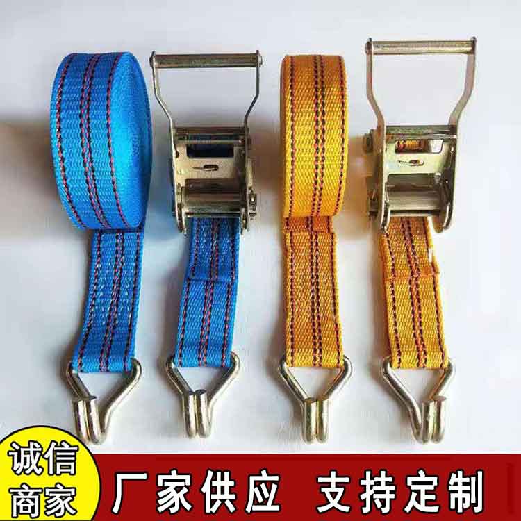 4公分小货车用紧绳器货物捆绑带手动拉紧器棘轮卡带捆绑器加厚版