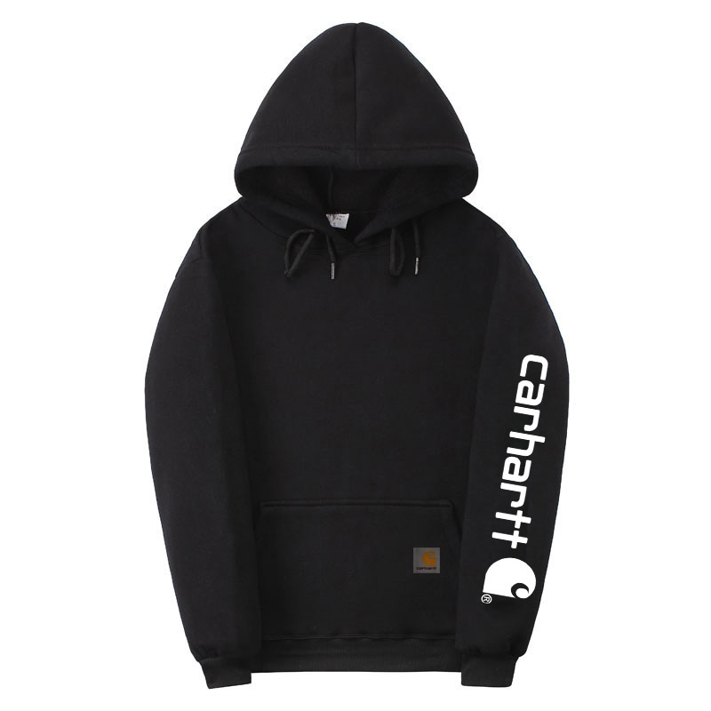Cross-border foreign trade Europe and the United States carhartt fashion brand street hip-hop men and women leisure hoodie fleece-lined sweater wholesale