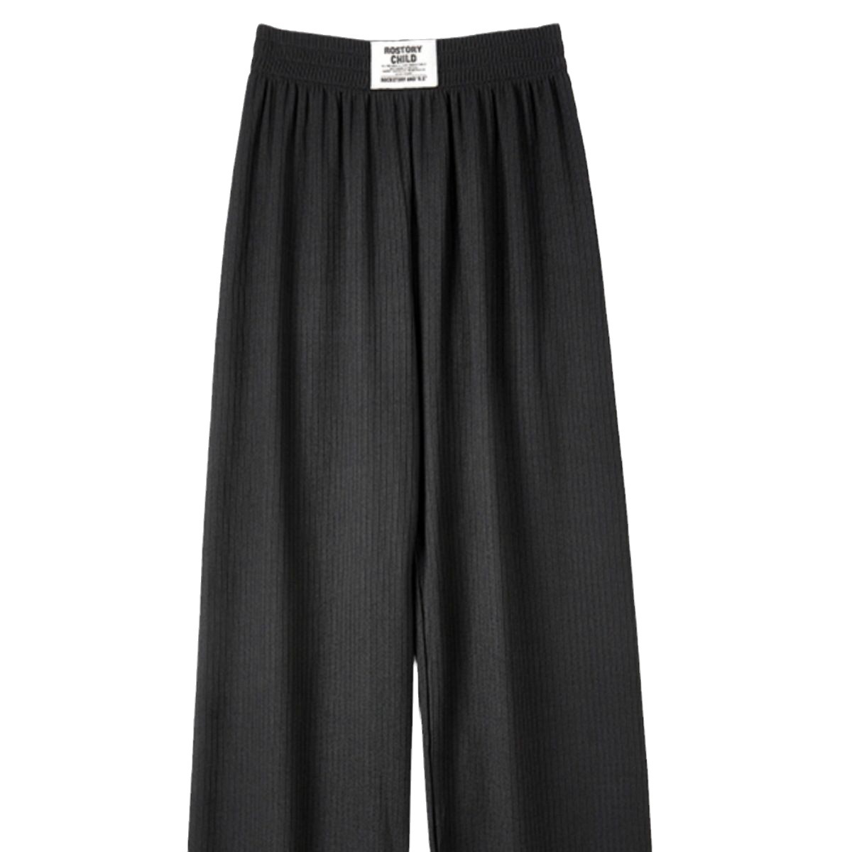 Summer design elastic solid color trousers