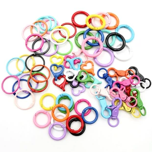 Multicoloured mixed keychain, accessory, accessories