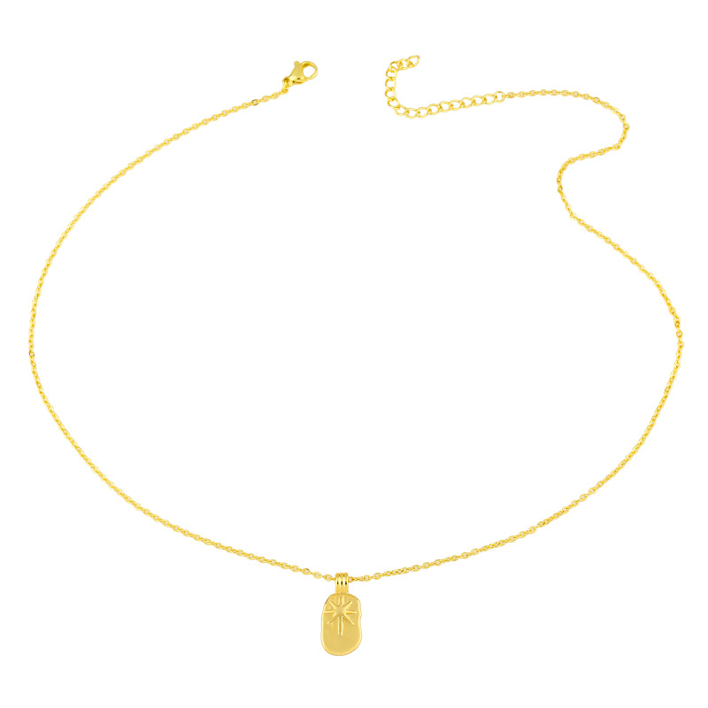 Fashion moon star sun copper necklace wholesale