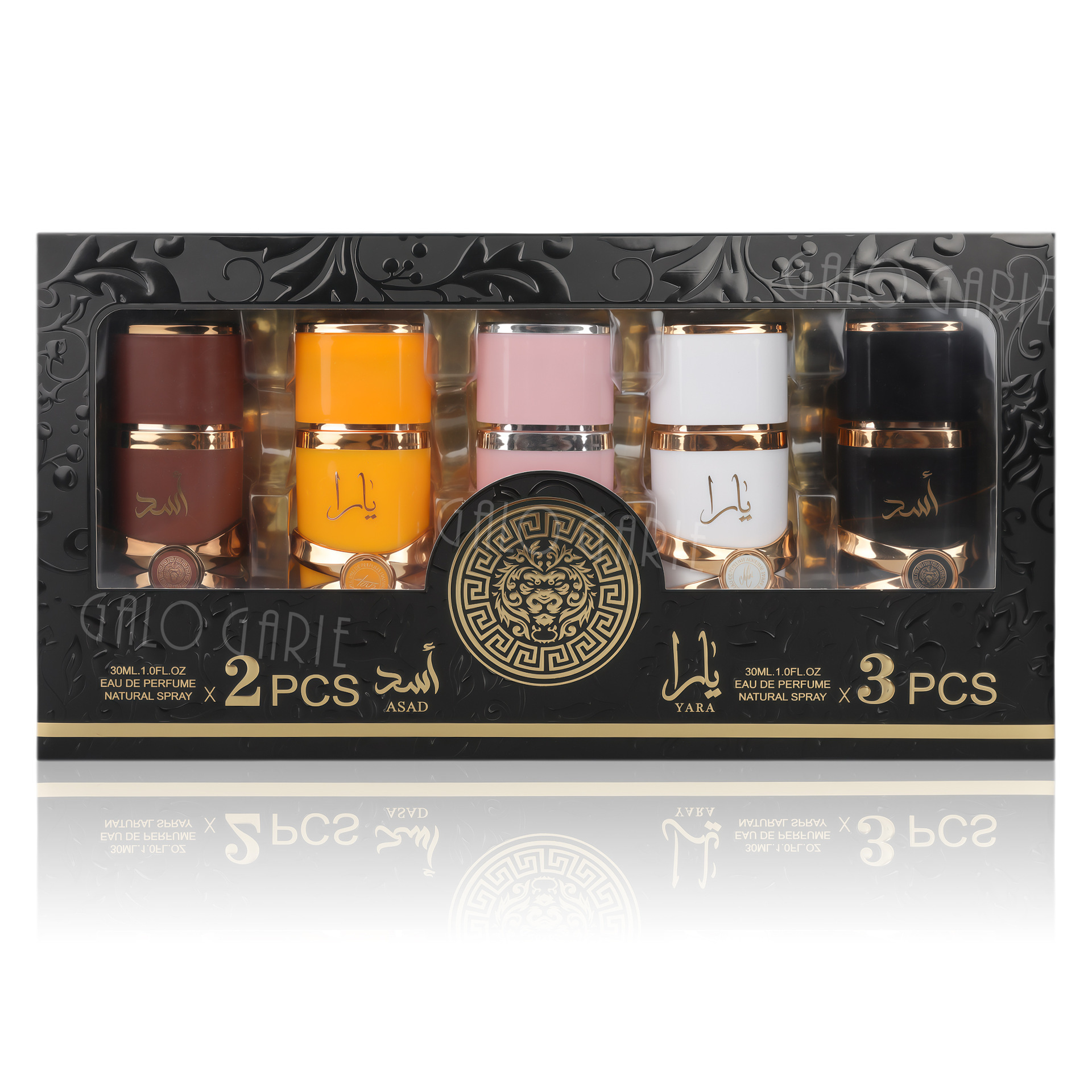 Caja de regalo de perfumes de alta calidad transfronteriza para hombres y mujeres, set de perfumes de comercio exterior árabe de Oriente Medio al por mayor