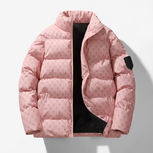 Winter new couple [B word] cotton-padded clothes windproof warm bread coat thickened warm cotton