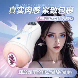 Dream Enjoy Aircraft Cup Voice Control Multi-Frequency Mute Video Sucking Masturbation