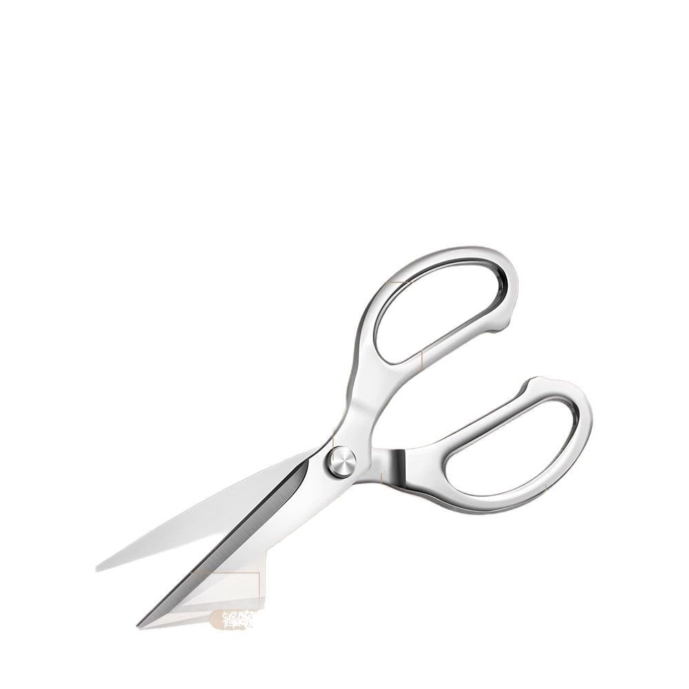 Cocina multifuncional tijeras de hueso de pollo al por mayor tijeras domésticas nuevas tijeras de acero inoxidable asado transfronterizas alargadas