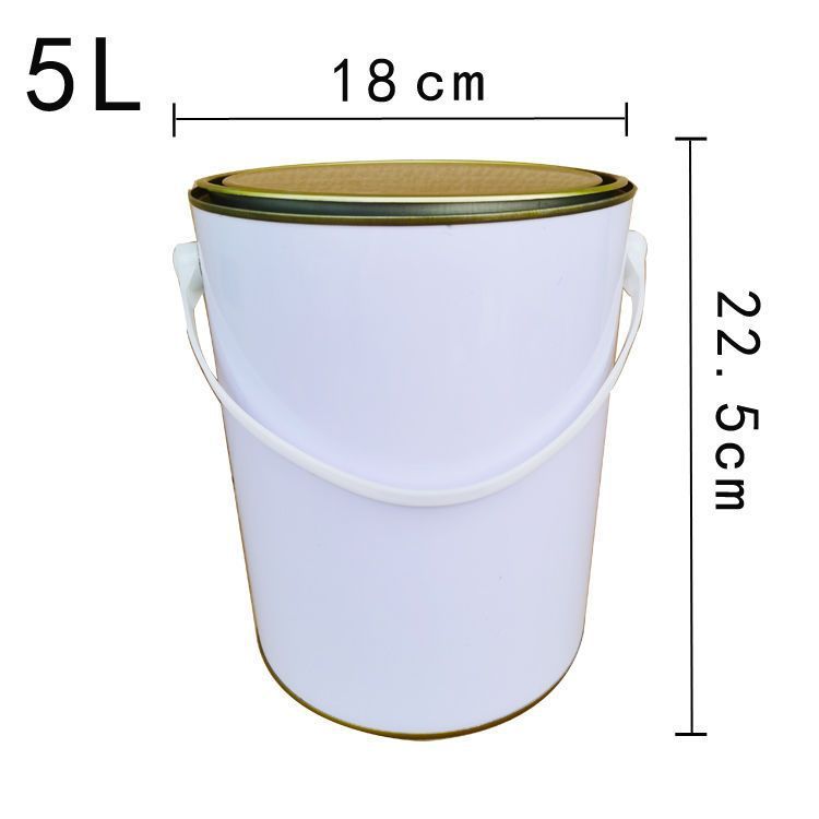 铁皮桶0.3L-20L带盖取样桶化工铁桶马口铁桶油漆桶沥青取样桶包邮|undefined