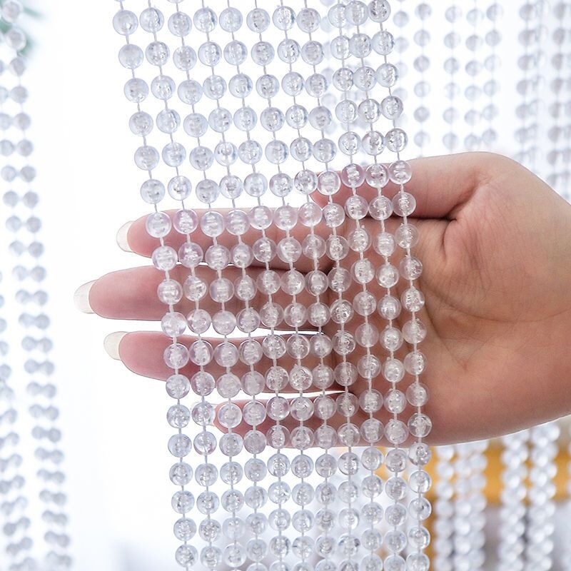 Door curtain, bead curtain, partition bead curtain, waterproof crystal beaded door curtain, home living room curtain, bedroom and bathroom decoration Door curtain, bead curtain, partition bead curtain, waterproof crystal beaded door curtain, home living room curtain, bedroom and bathroom decoration