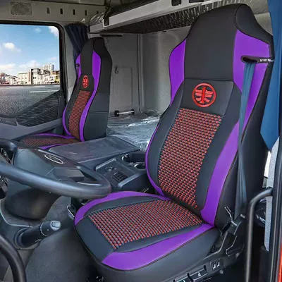 J7 All-Inclusive Seat Cushion Interior | Seat cushion, seat cover - high-end-model-gypsophila-ice-silk-model-black-purple-alone-main-drivers-piece