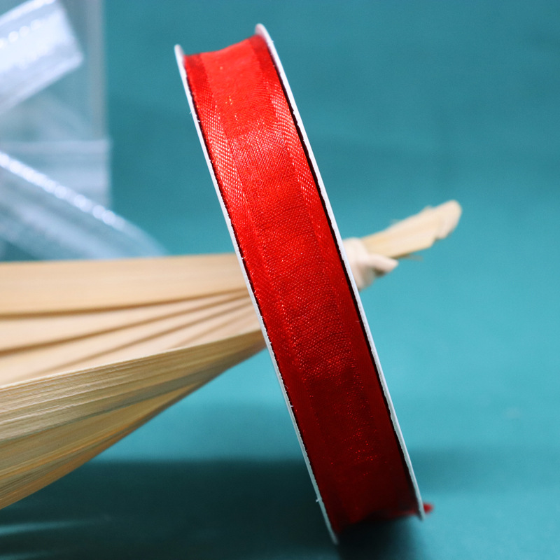 Rojo 1,5 cm * 30 yardas