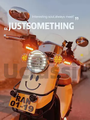 lights, custom seat cushions, front — Electric vehicle fender