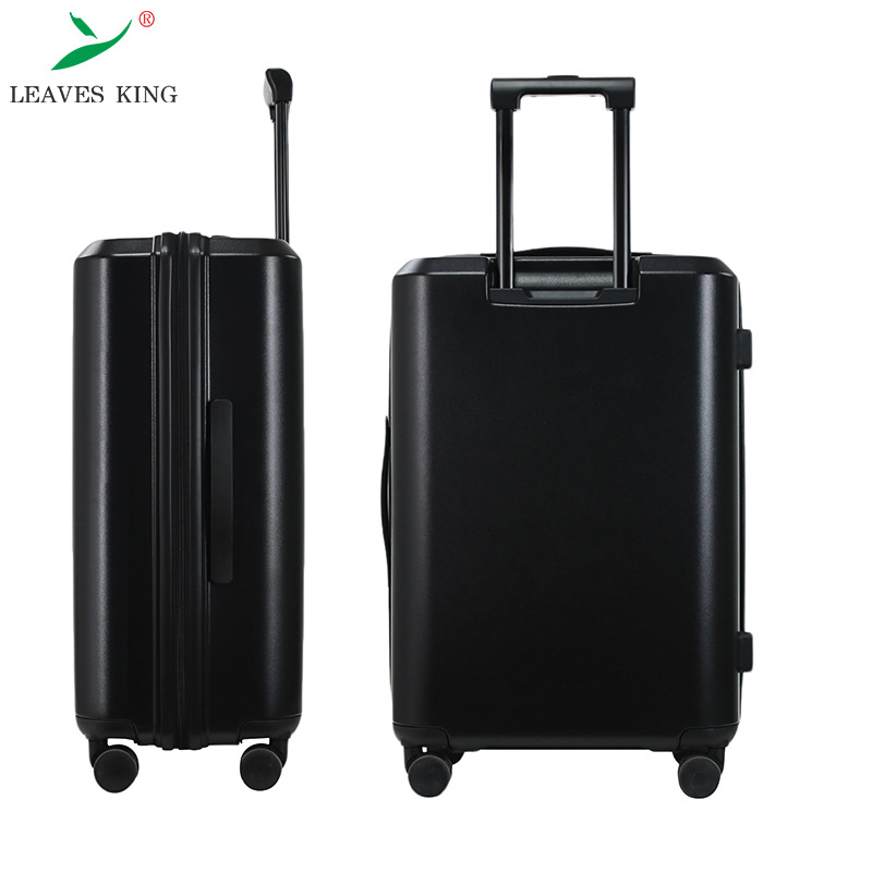 Bộ vali lồng nhau 3 size 20-24-28 inch thiết kế tối giản, nhẹ, bánh xe xoay 360 độ — màu xanh nhạt, màu đen, màu tím nhạt, màu xanh lá cây