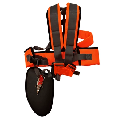 Cross-Border New Product Garden Otbiçən başlıqları - perforated-orange-and-black-strap