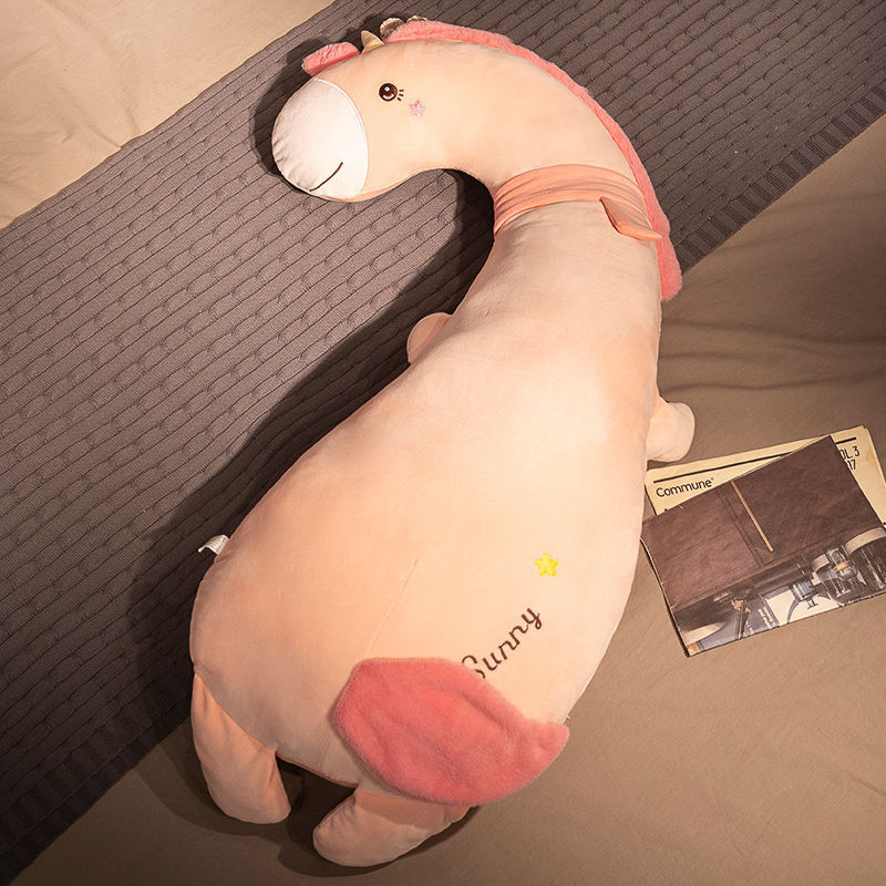 Bingdoudou 女の子用の長い枕、横向き寝用のベッドの脚枕、寝室用の男性用の大きな枕、ベッドサイドのクッション|undefined