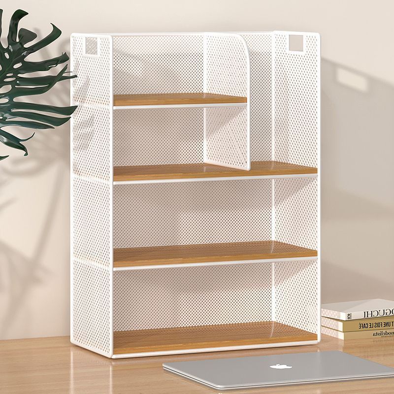 Bookshelf Desktop Storage Rack Bedroom Office Desk Small Multi-Layer Shelf Living Room Desk Storage Simple Bookcase